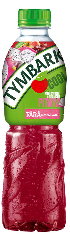 SUC TYMBARK COOL PITAYA-VISINE 0.5L + AMBALAJ SGR 0.5L