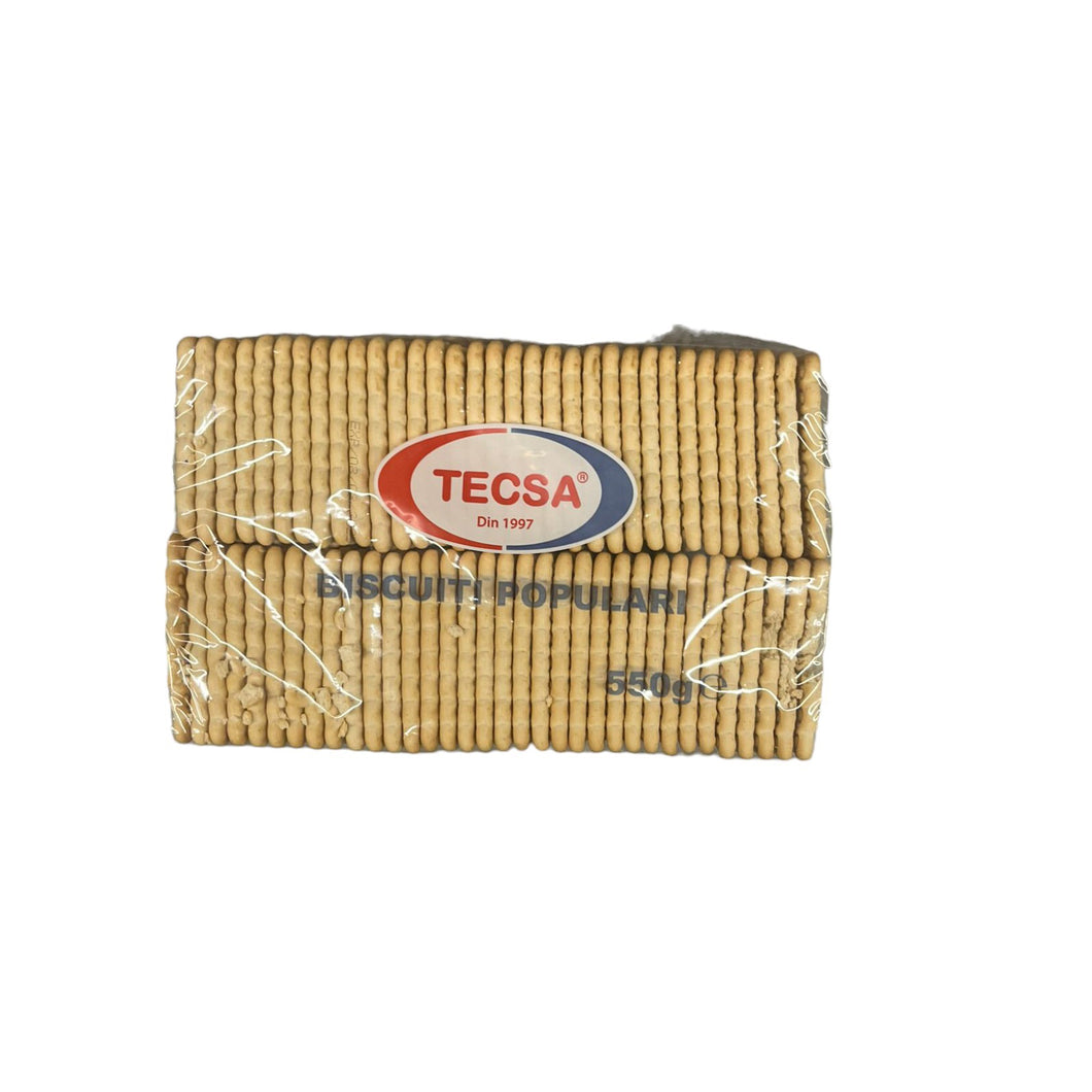 BISCUITI POPULARI TECSA 550G