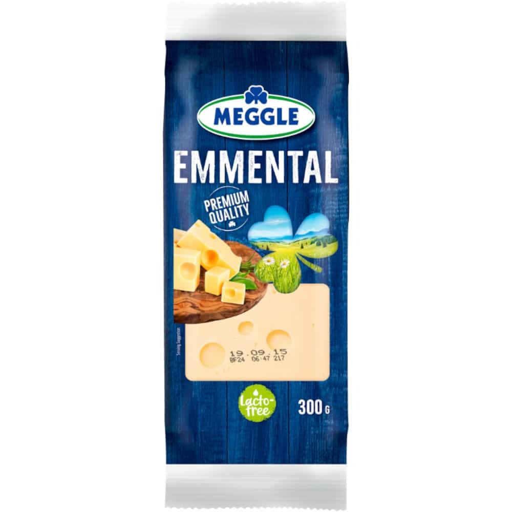 BRANZA EMMENTAL MEGGLE 300G