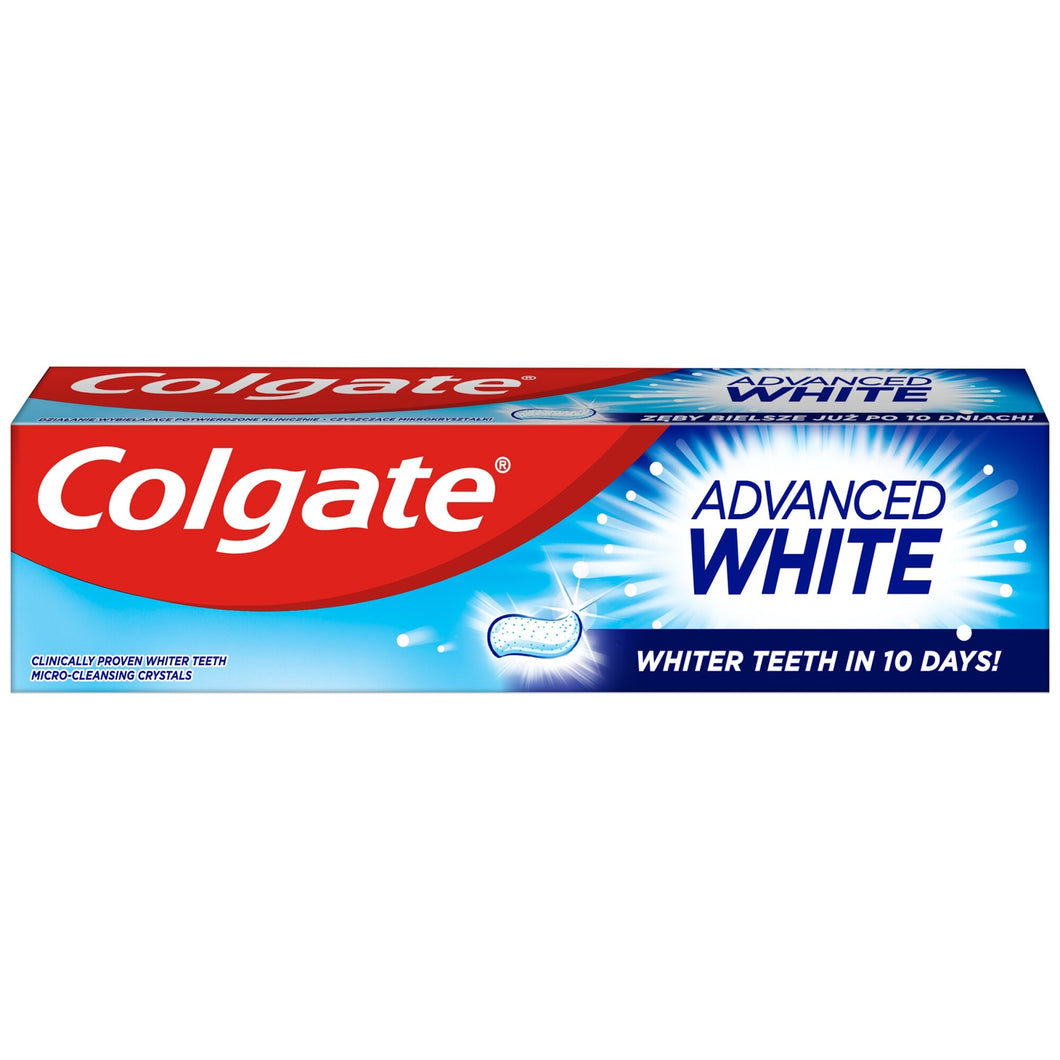 PASTA DE DINTI COLGATE ADVANCED WHITE ALBIRE 100ML