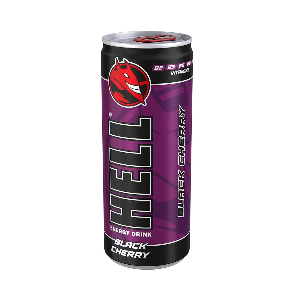 ENERGIZANT HELL CIRESE NEGRE 250ML