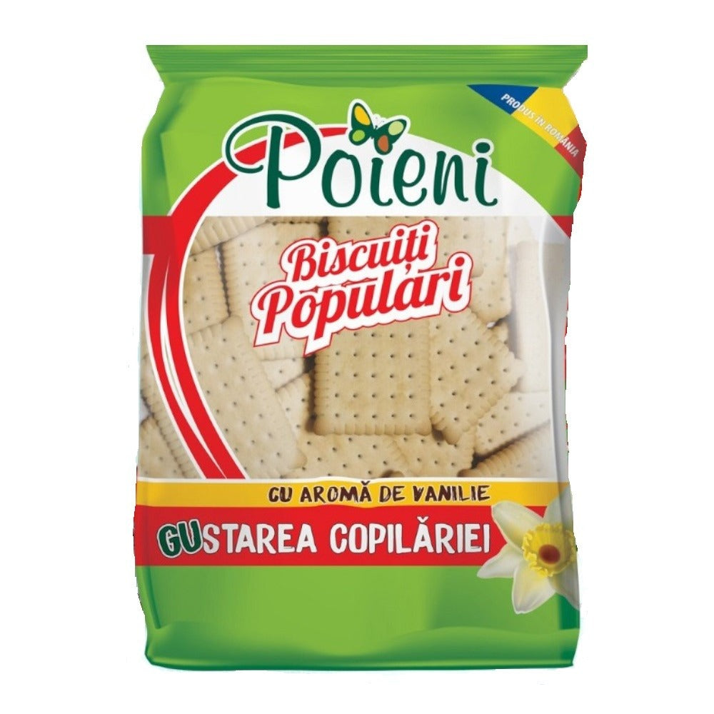 BISCUITI POPULARI POIENI CU VANILIE VEL PITAR 800G