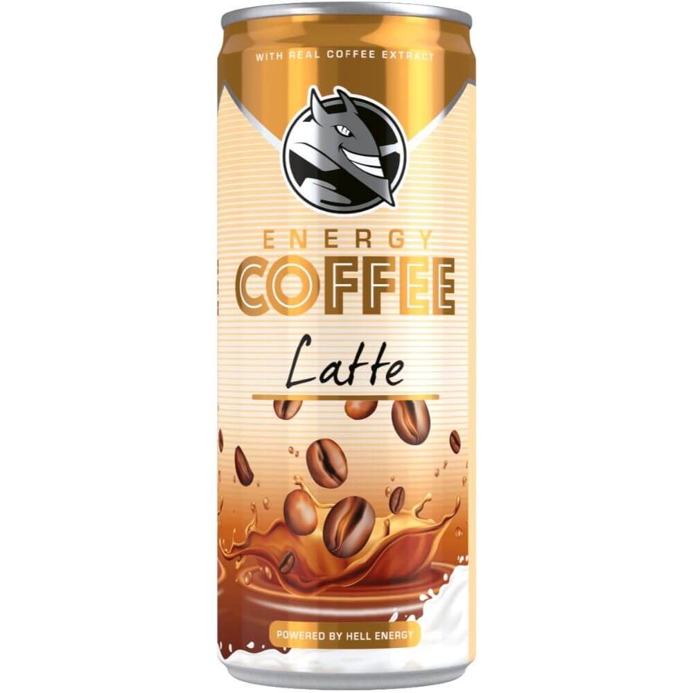 ENERGIZANT HELL COFFEE LATTE 250ML