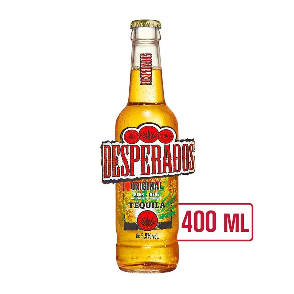 BERE DESPERADOS STICLA 0.4L + AMBALAJ SGR 0.5LEI