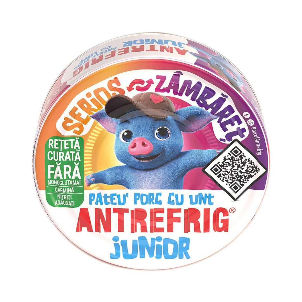 PATE  PORC CU UNT ANTEFRIG JUNIOR 100G