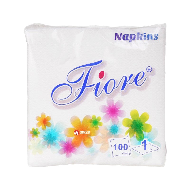 SERVETELE DE MASA FIORE 100 BUCATI