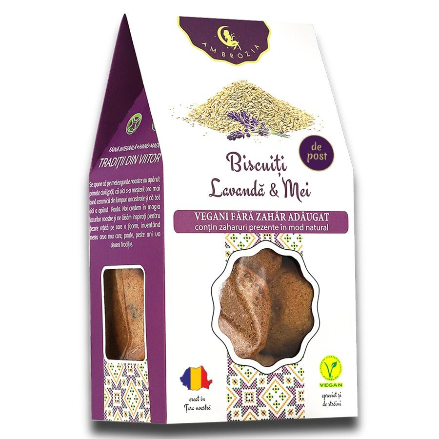 BISCUITI LAVANDA SI MEI AMBROZIA 130G