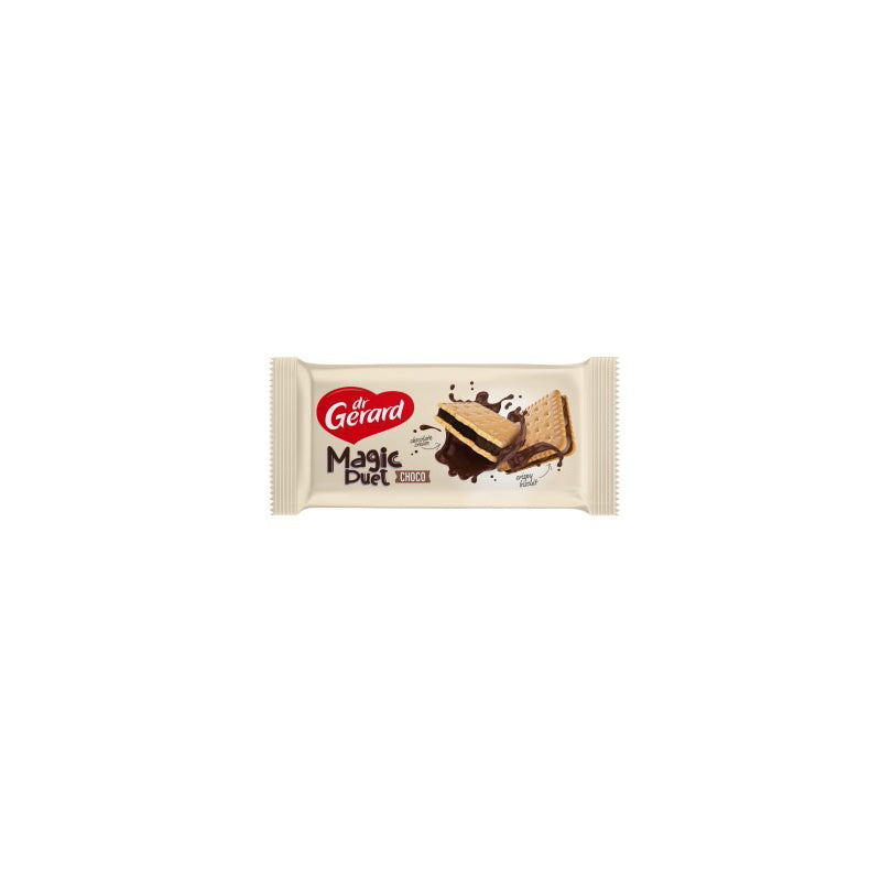 BISCUITI DR. GERARD MAGIC DUET CHOCO 185G