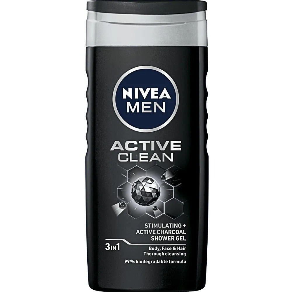 GEL DE DUS NIVEA MEN ACTIVE CLEAN 250ML