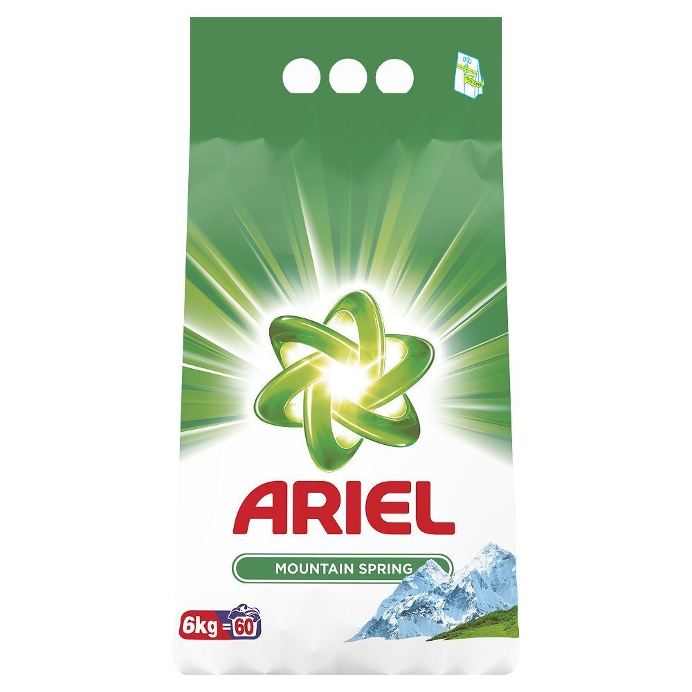 DETERGENT DE RUFE ARIEL MOUNTAIN 6KG