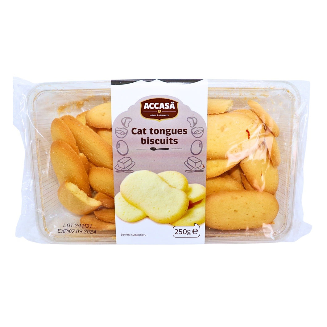 BISCUITI LIMBI DE PISICA 250G