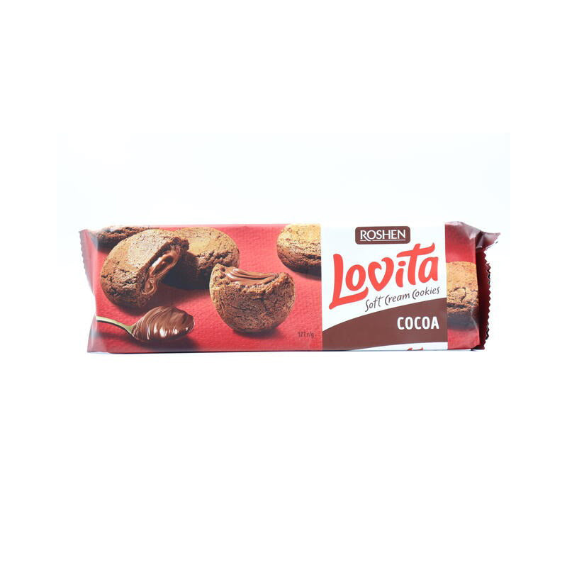 BISCUITI LOVITA ROSHEN CACAO 127G