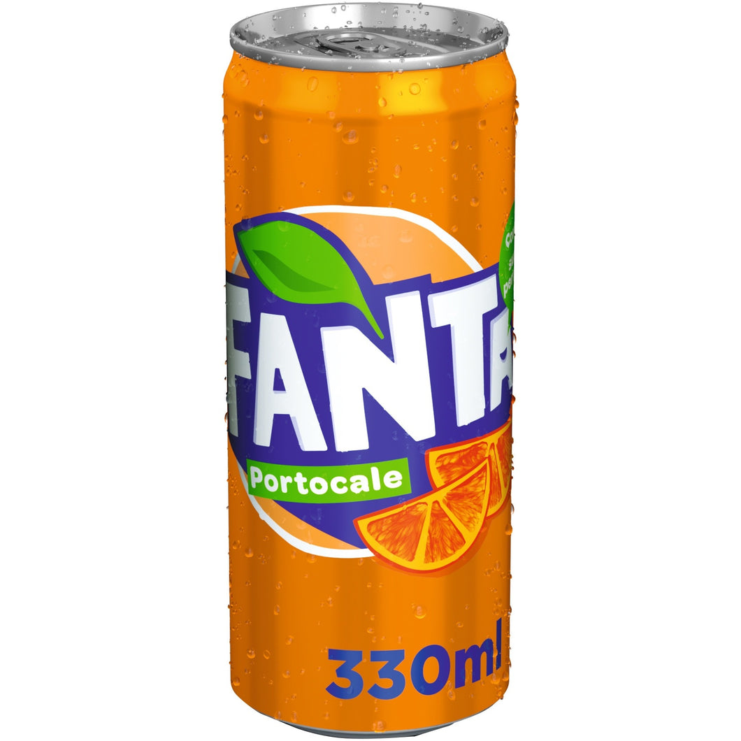 SUC FANTA PORTOCALE 0.33L + AMBALAJ SGR 0.5LEI