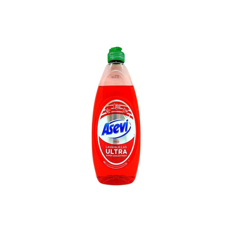 DETERGENT VASE ASEVI RED 650ML