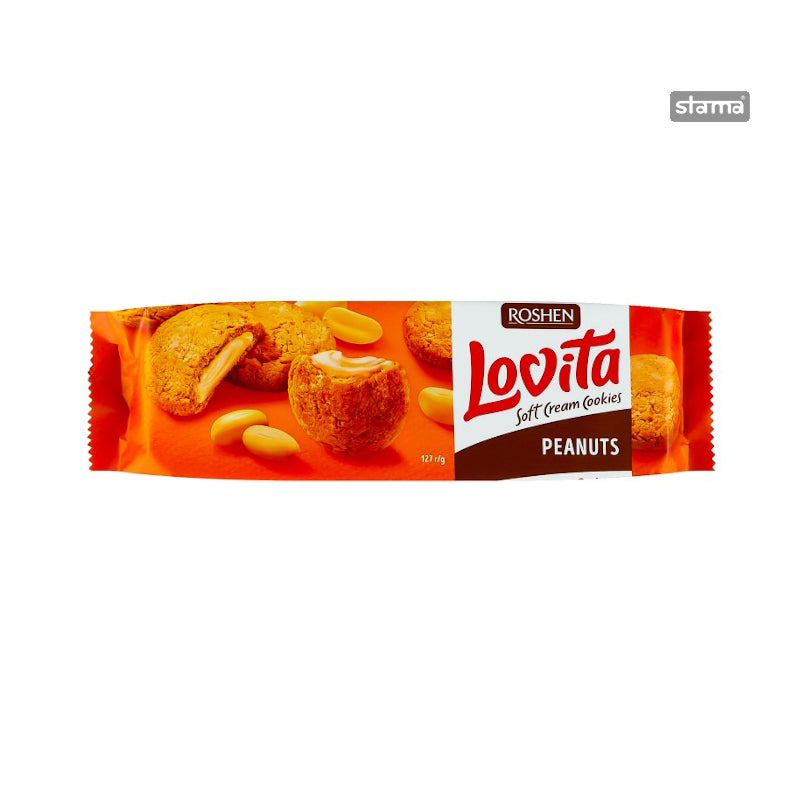 BISCUITI LOVITA ROSHEN PEANUTS 127G