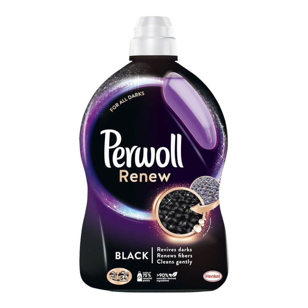 PERWOLL DETERGENT 2.97L RENEW BLACK