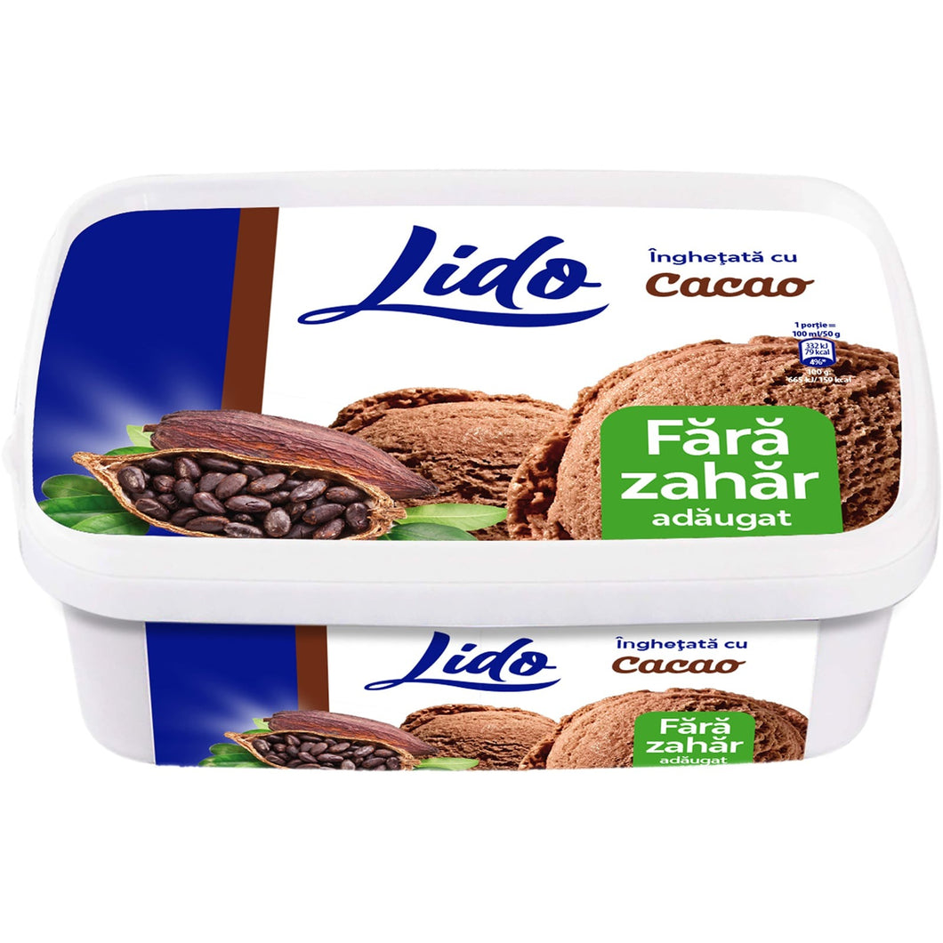 INGHETATA FARA ZAHAR  LIDO CACAO 1000ML