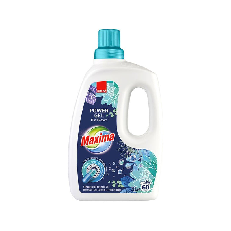 DETERGENT DE RUFE SANO MAXIMA LICHID BLUE BLOSSOM 3L