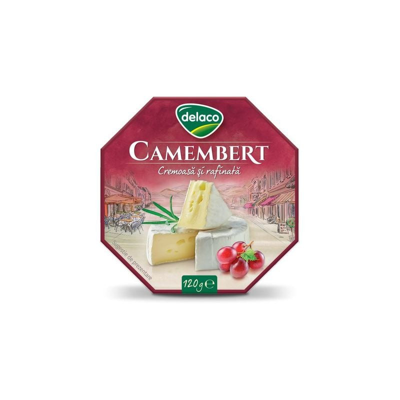 BRANZA CAMEMBERT DELACO 120G