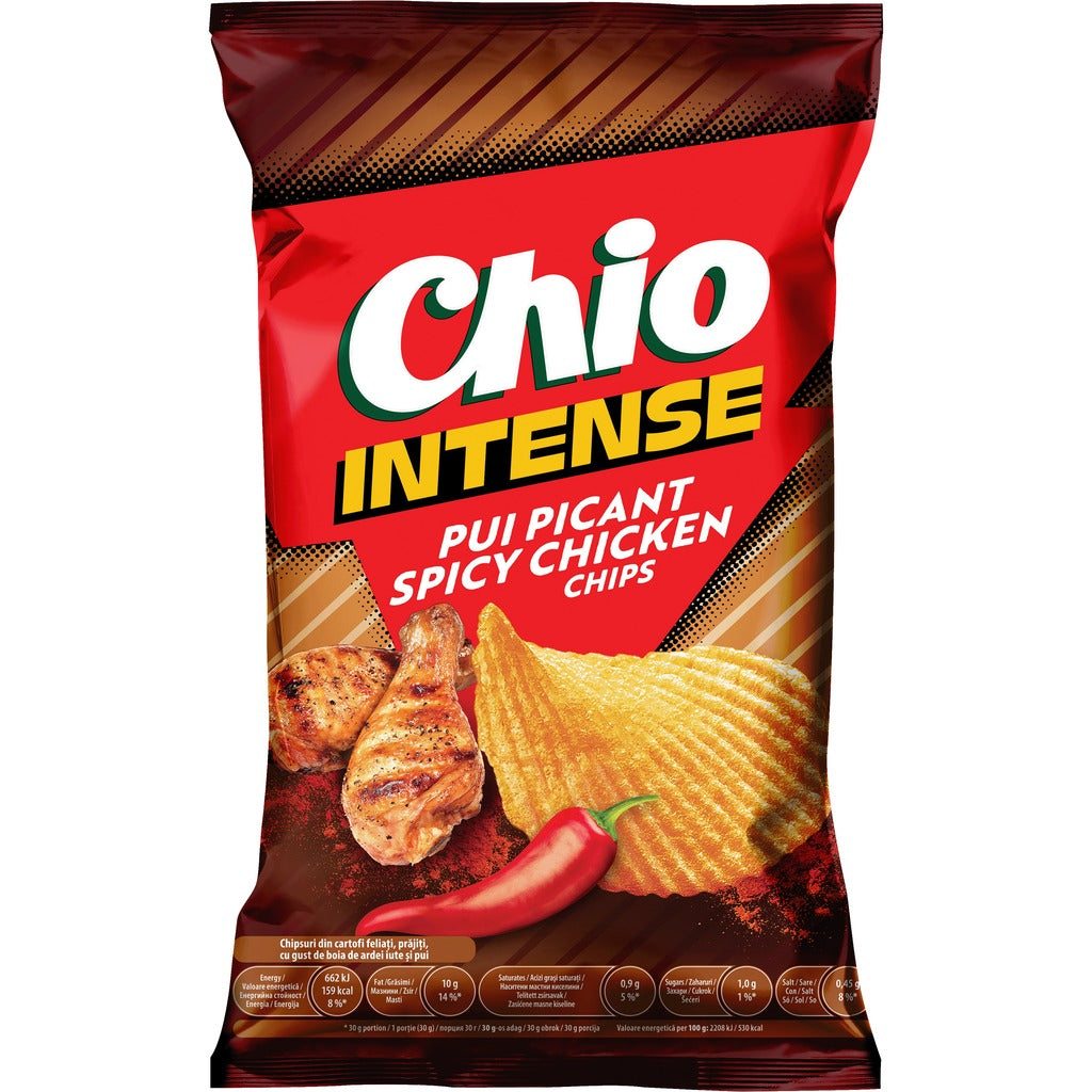 CHIO CHIPS INT.SPICY CHIKEN 120G