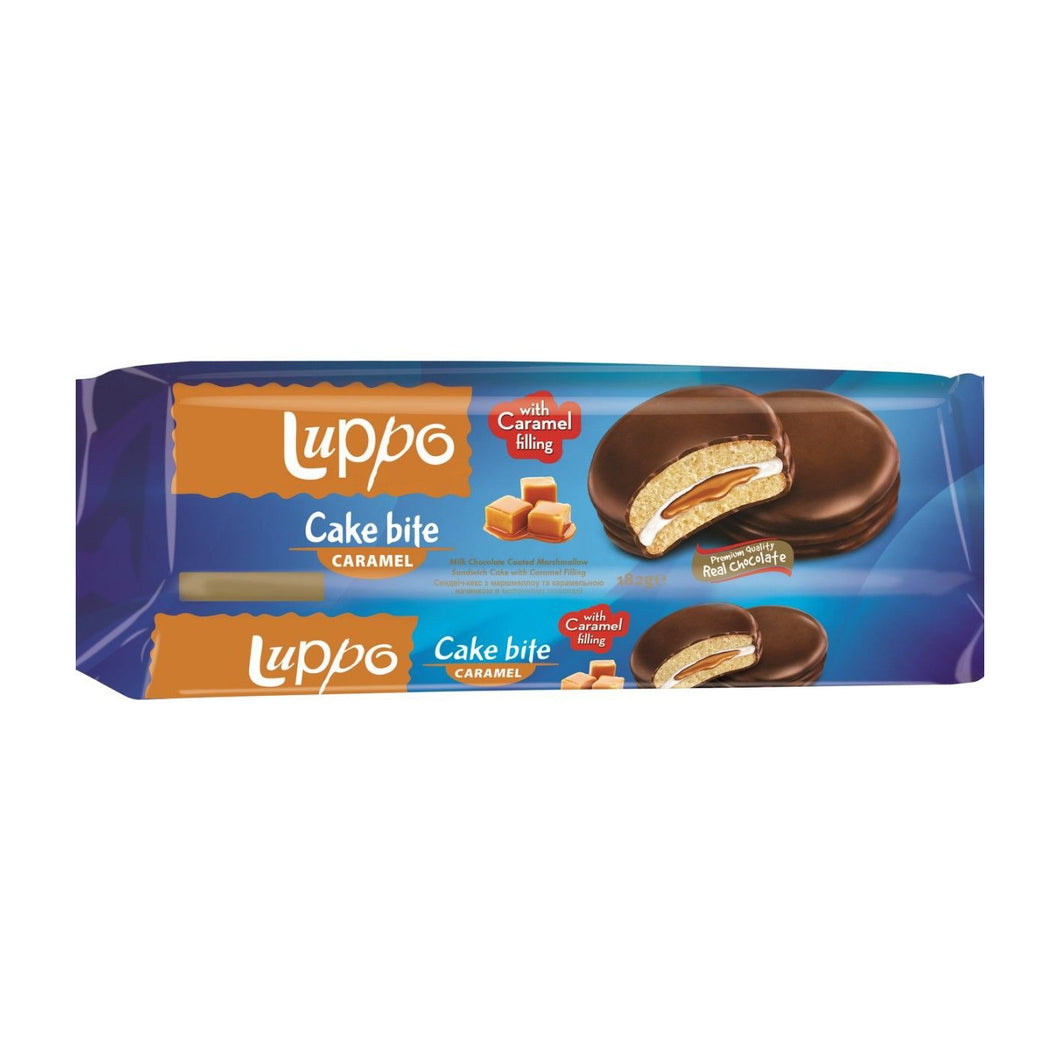 BISCUITI LUPPO CARAMEL 182G