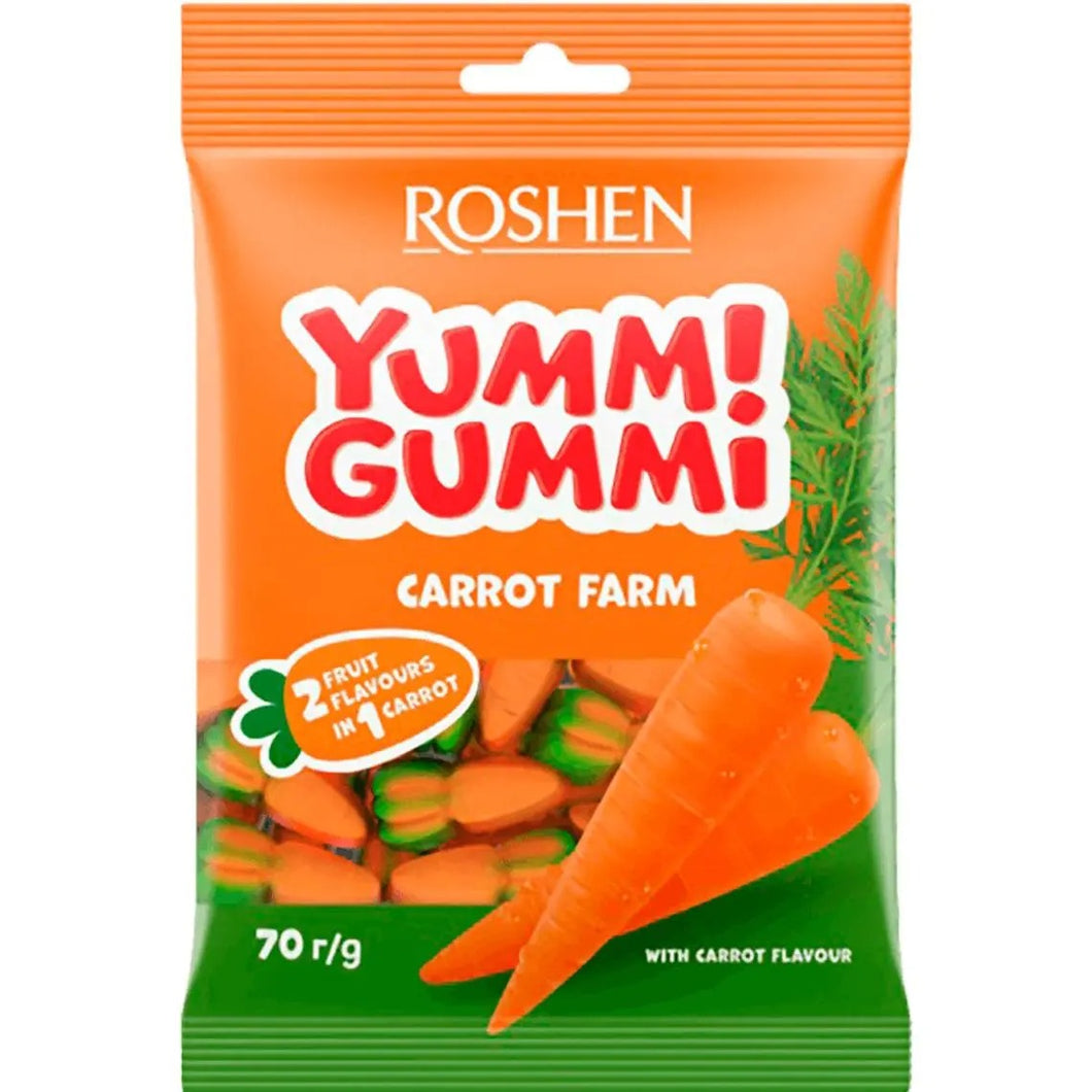 YUMM! GUMMI  CARROT FARM 70G