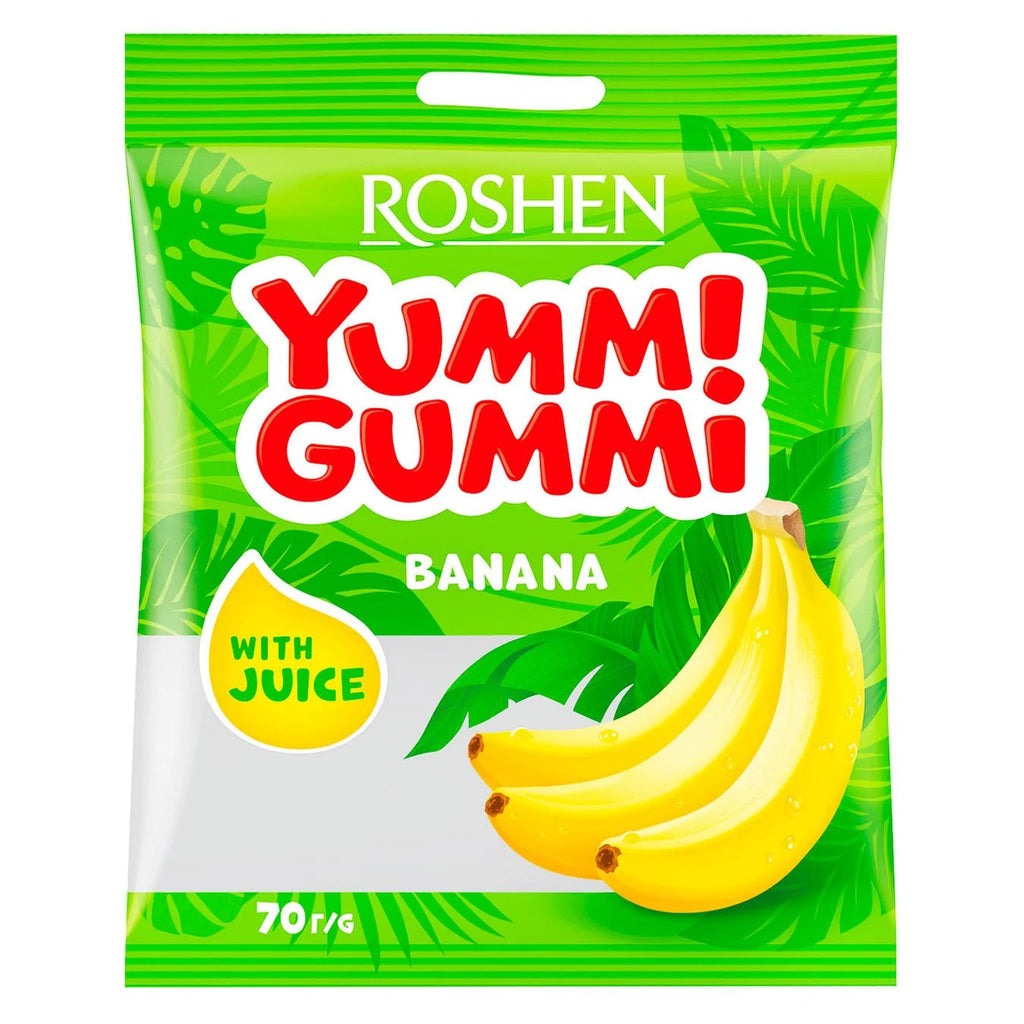 YUMMI GUMMI BANANA ROSHEN 70G