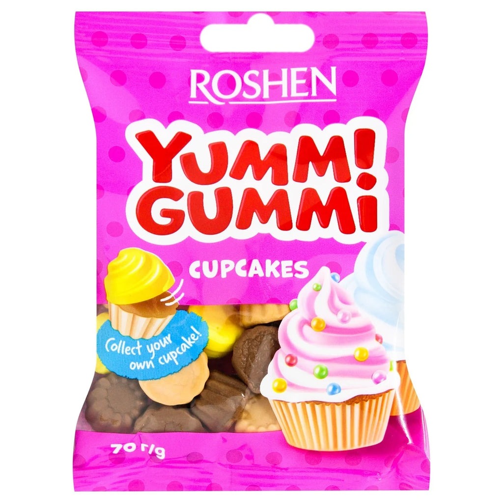 YUMMI GUMMI CUPCAKES 70G