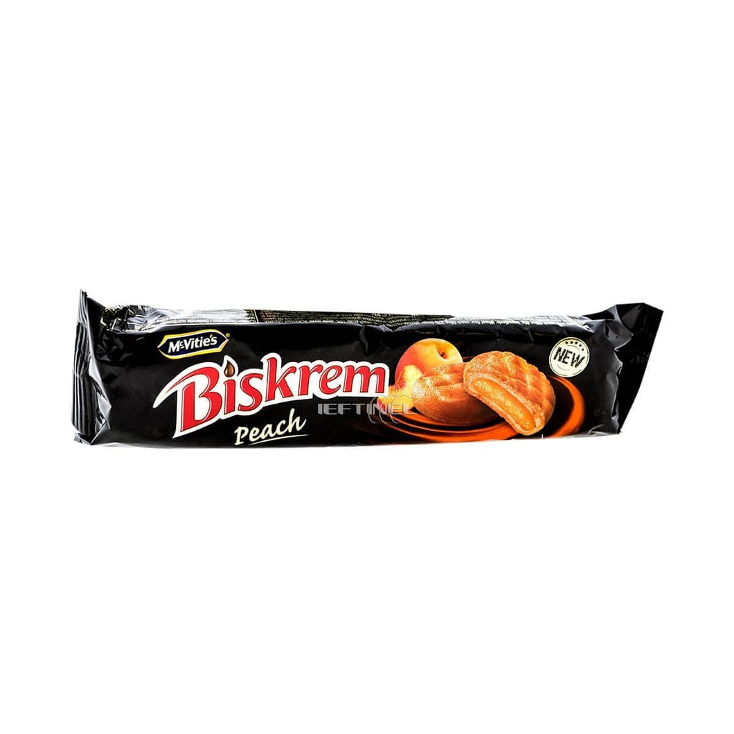 BISCUITI BISKREM PIERSICA 80G