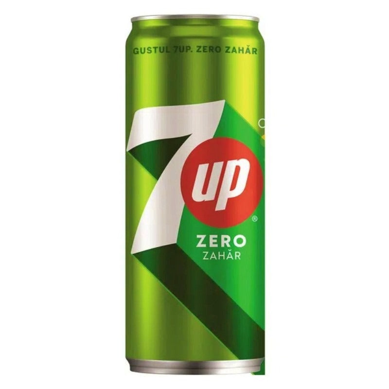 7UP ZERO ZAHAR 330ML