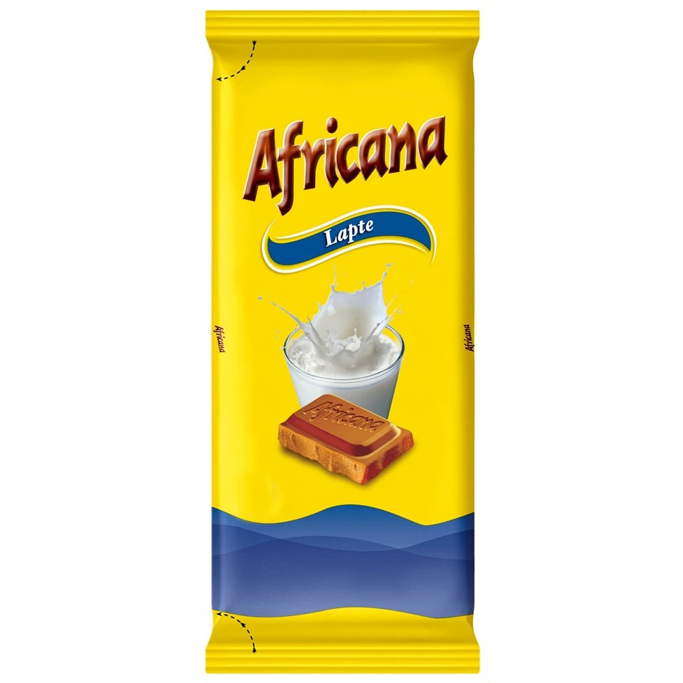 CIOCOLATA AFRICANA   LAPTE 80G