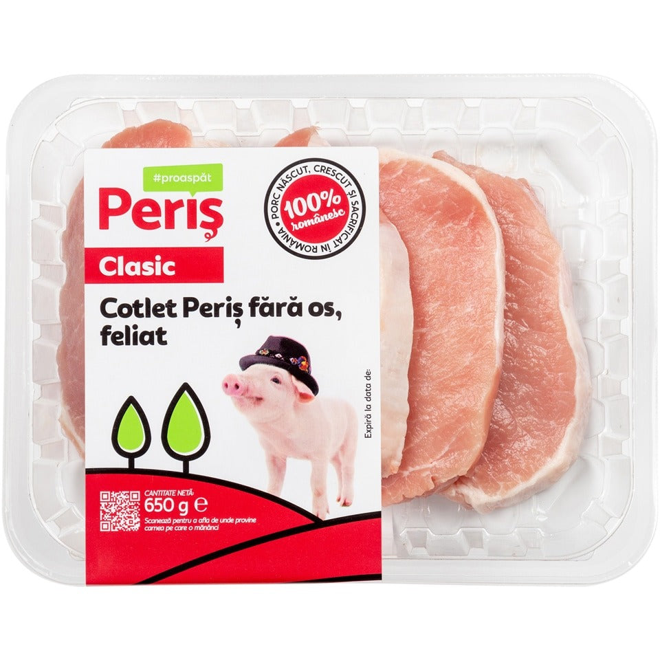 COTLET DE PORC FARA OS PERIS 650G