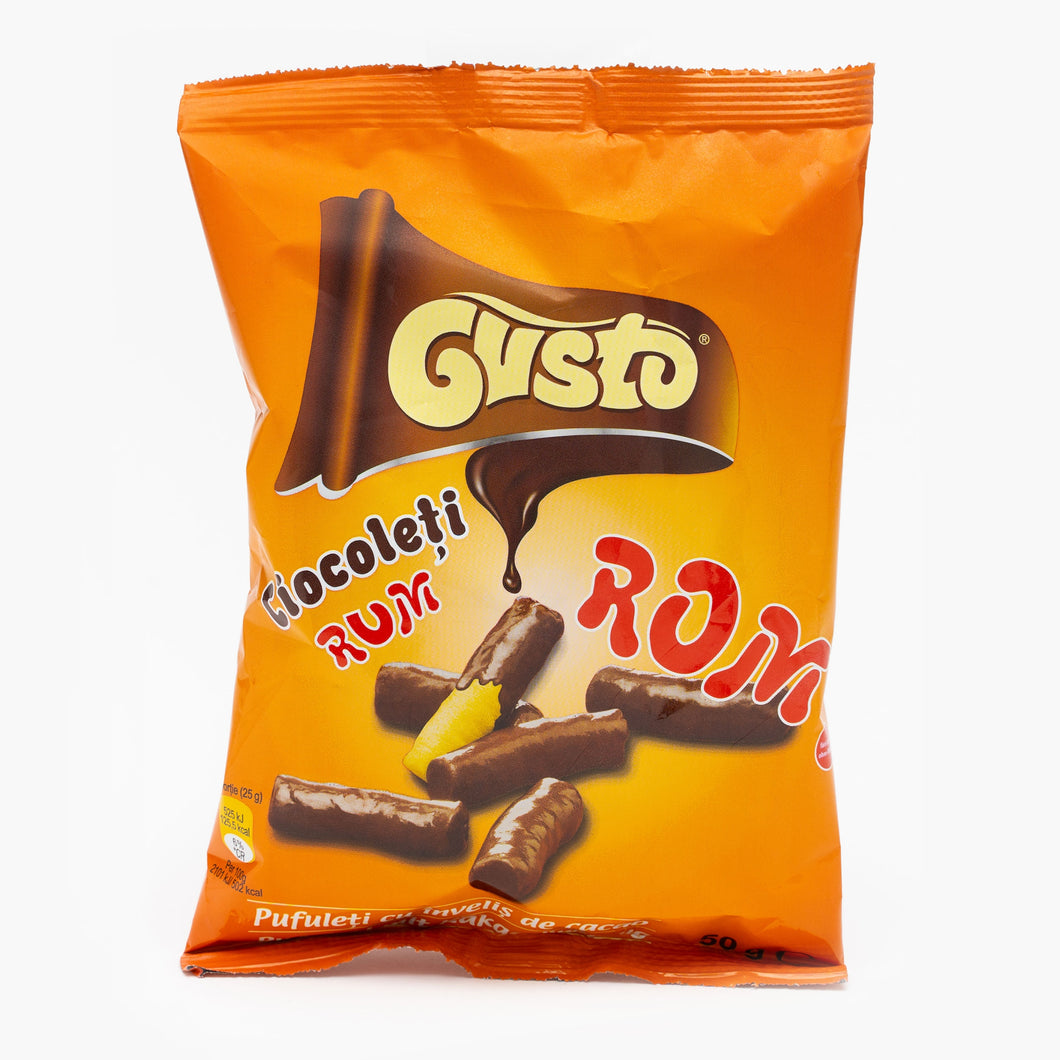 PUFULETI GUSTO CU ROM 50G