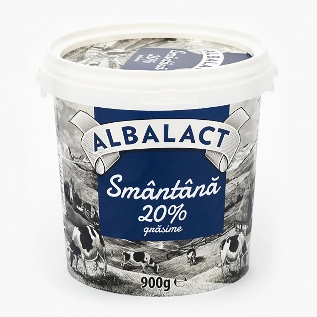 SMANTANA ALBALACT 20% GRASIME 900G