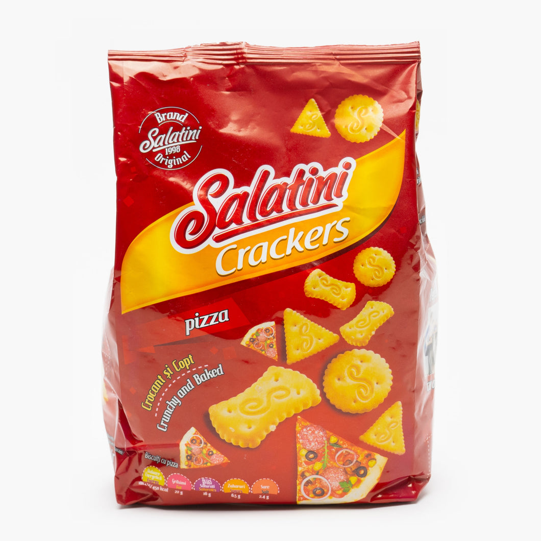 BISCUITI SALATINI CRACKERS PIZZA 370G