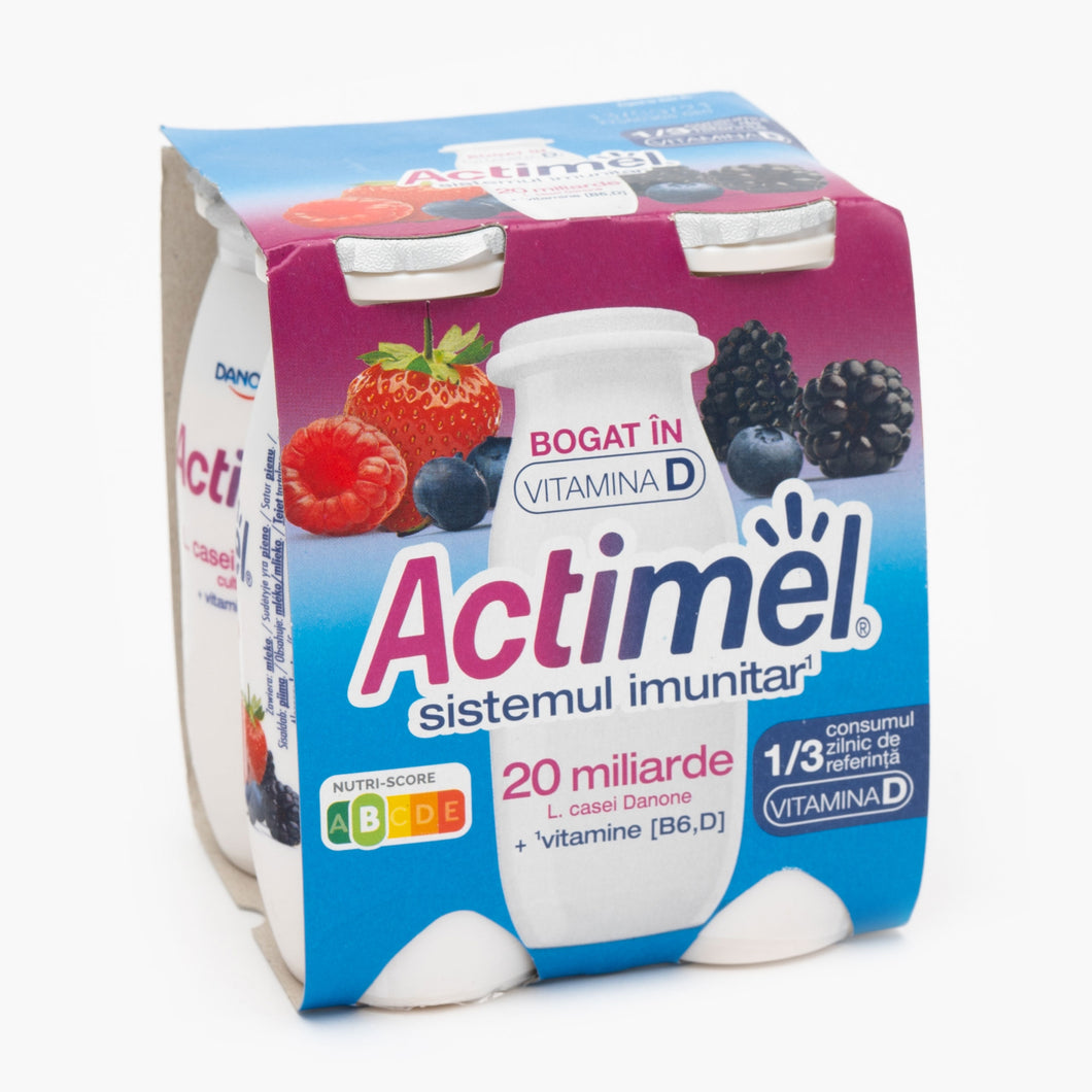 IAURT ACTIMEL FRUCTE DE PADURE 4X100G