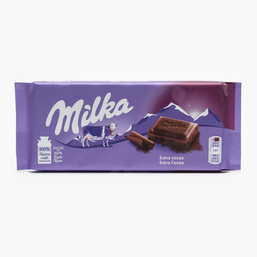 CIOCOLATA MILKA EXTRA CACAO 100G