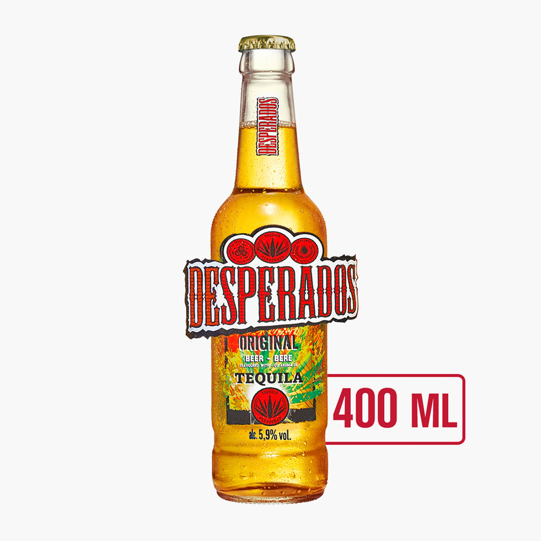 BERE DESPERADOS CU ALCOOL STICLA 0.4L