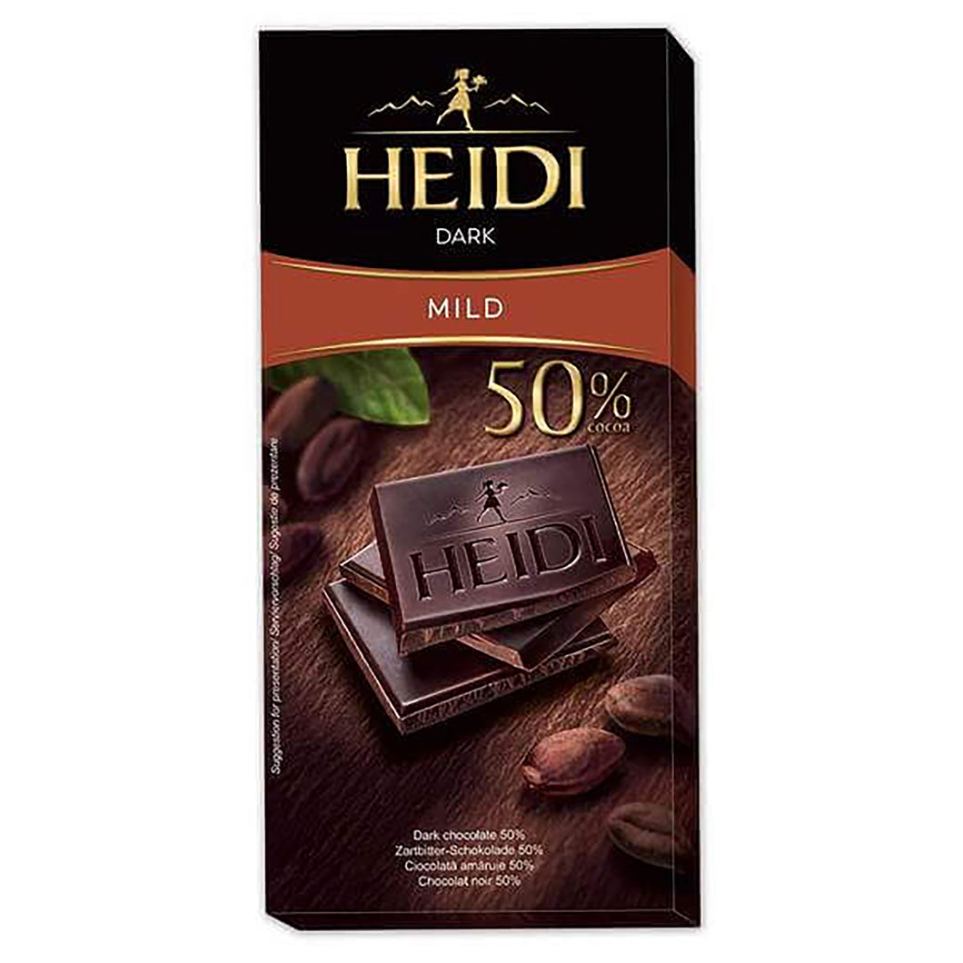 CIOCOLATA HEIDI DARK MILD 50% 80GR