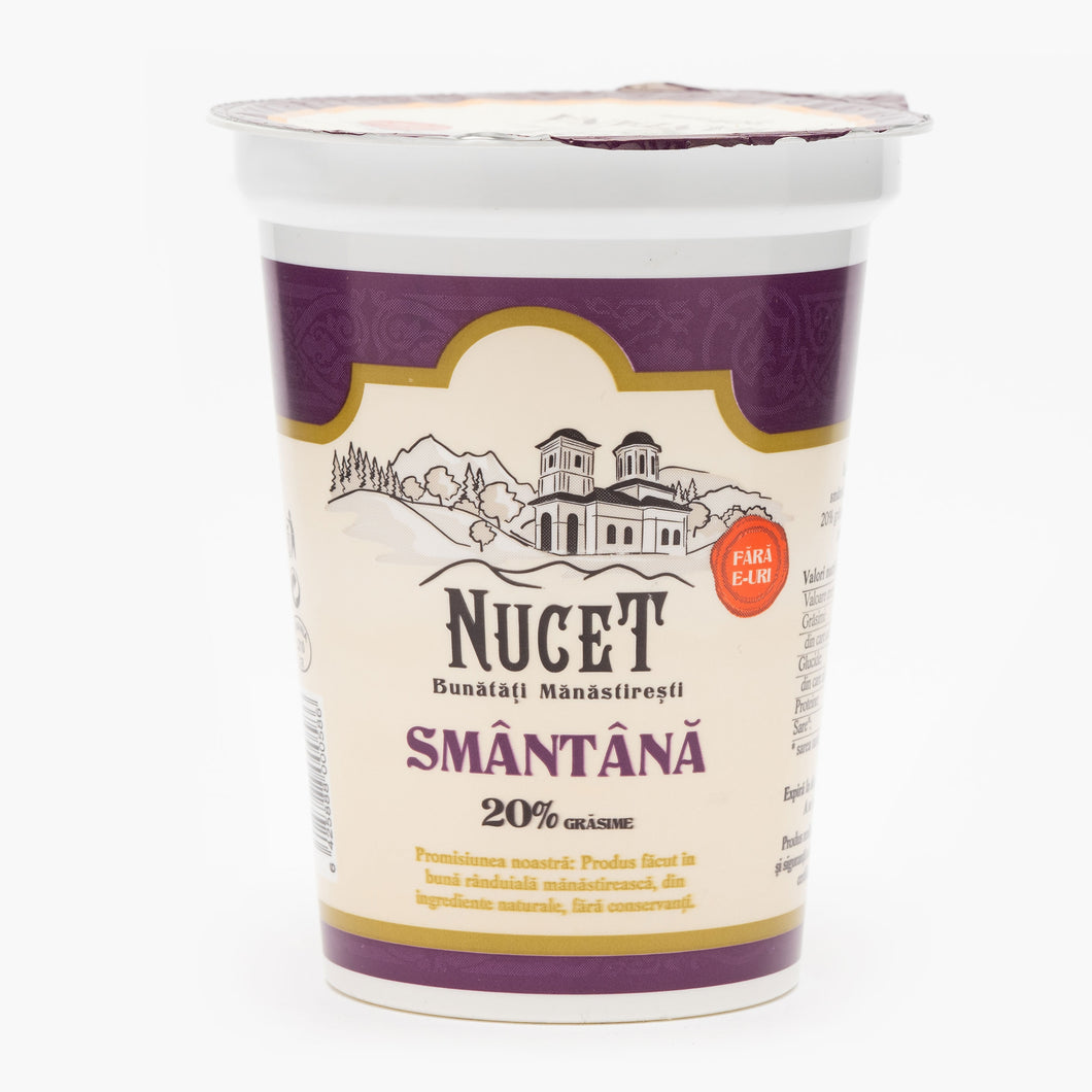 SMANTANA NUCET 20%GRASIME 375G