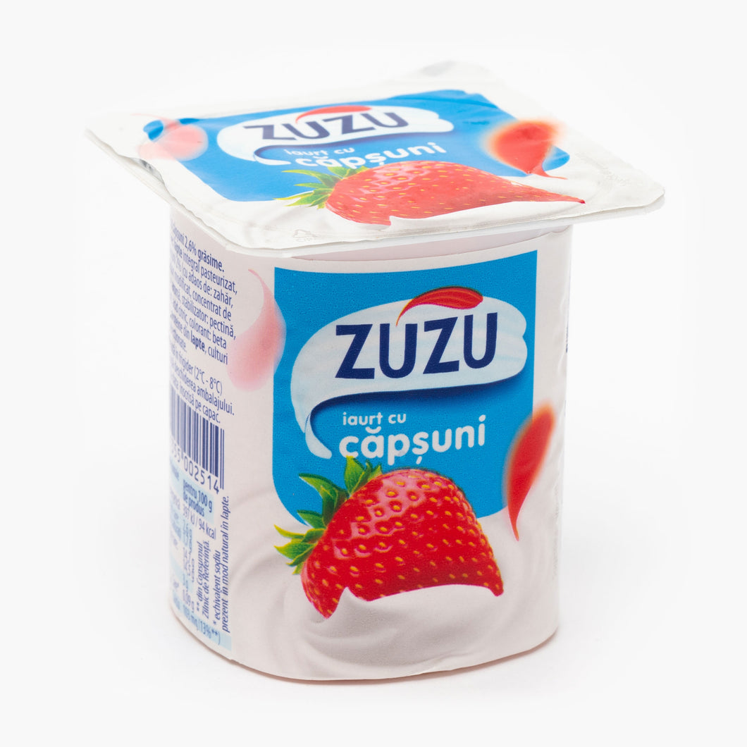 IAURT ZUZU CU CAPSUNI 125G