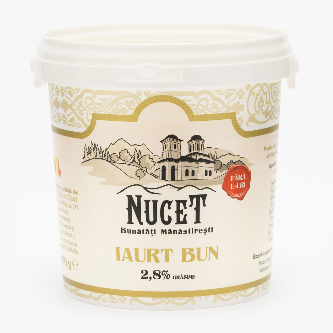 IAURT NUCET 2.8% GRASIME 900G