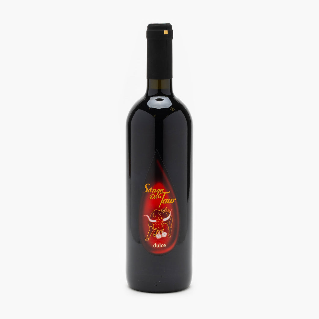 VIN SANGE DE TAUR ROSU DULCE 75CL