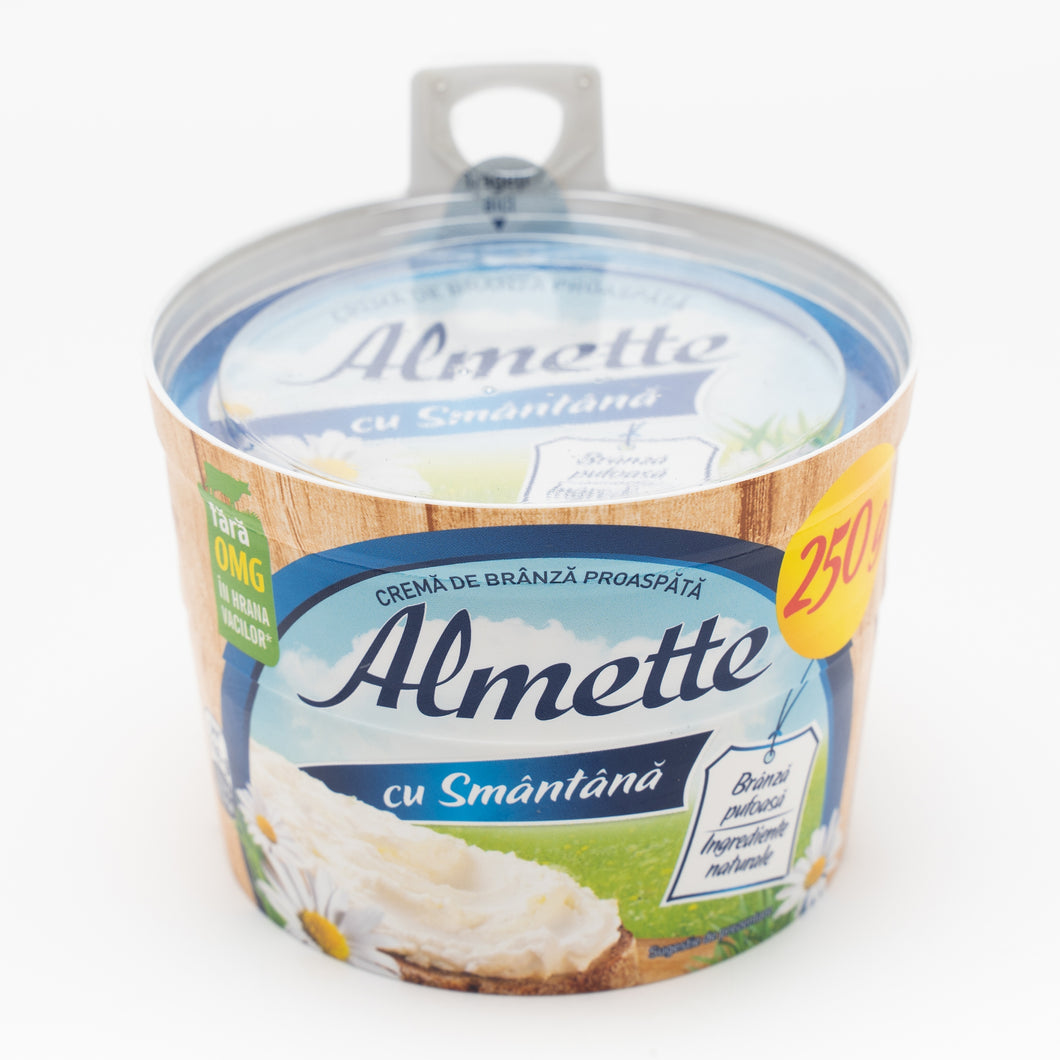 CREMA DE BRANZA ALMETTE CU SMANTANA 250G