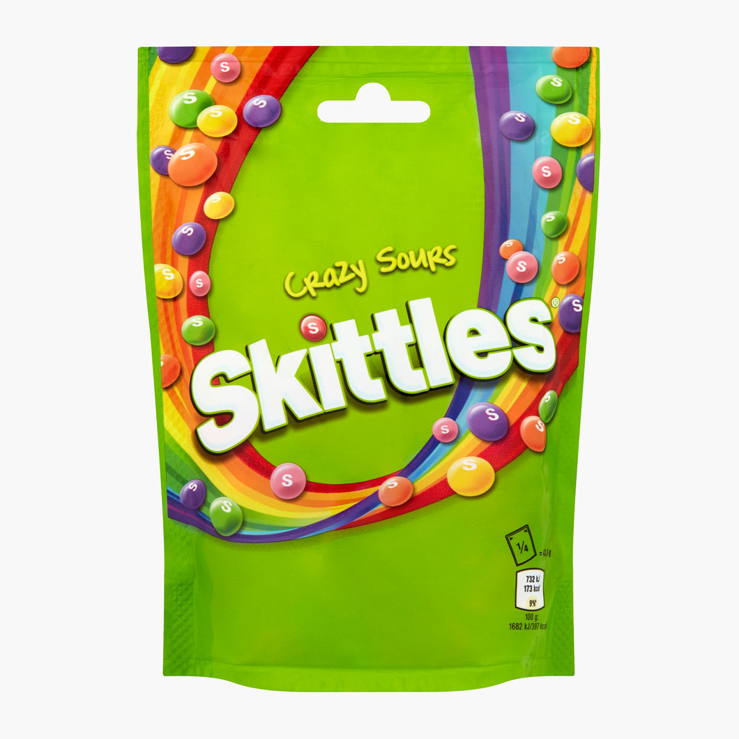 DRAJEURI SKITTLES CRAZY SOURS 174G