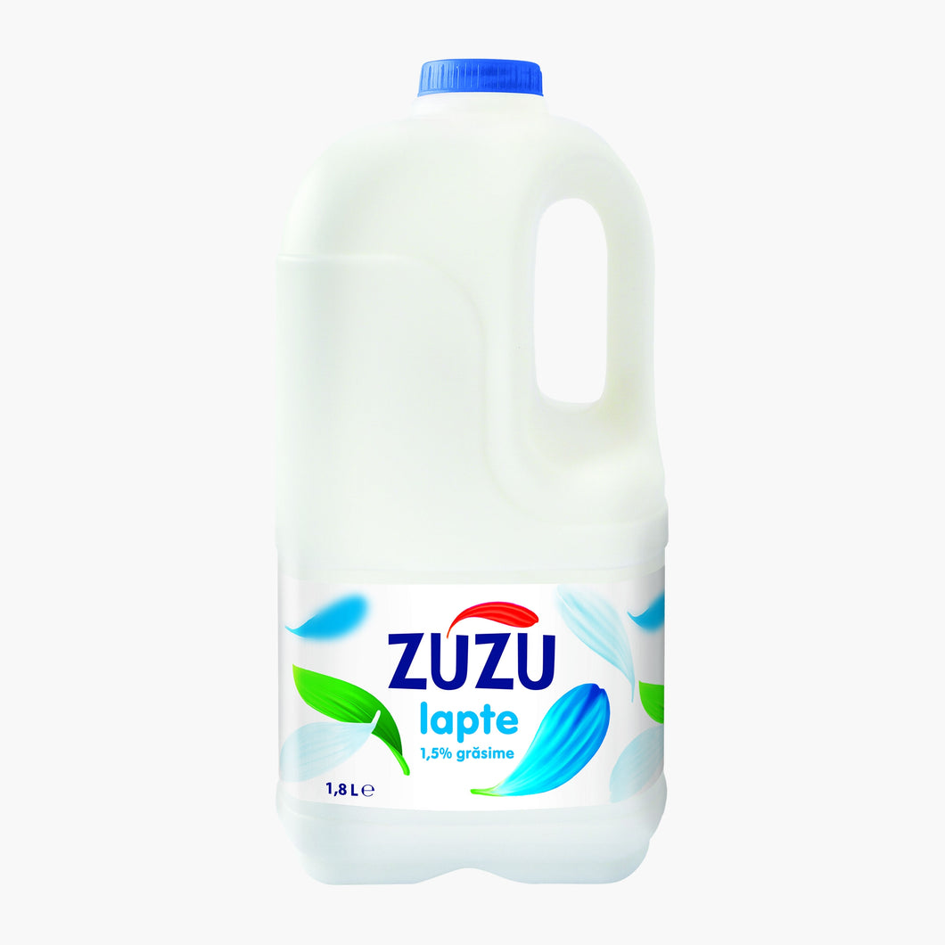 LAPTE ZUZU 1.5%GRASIME 1.8L