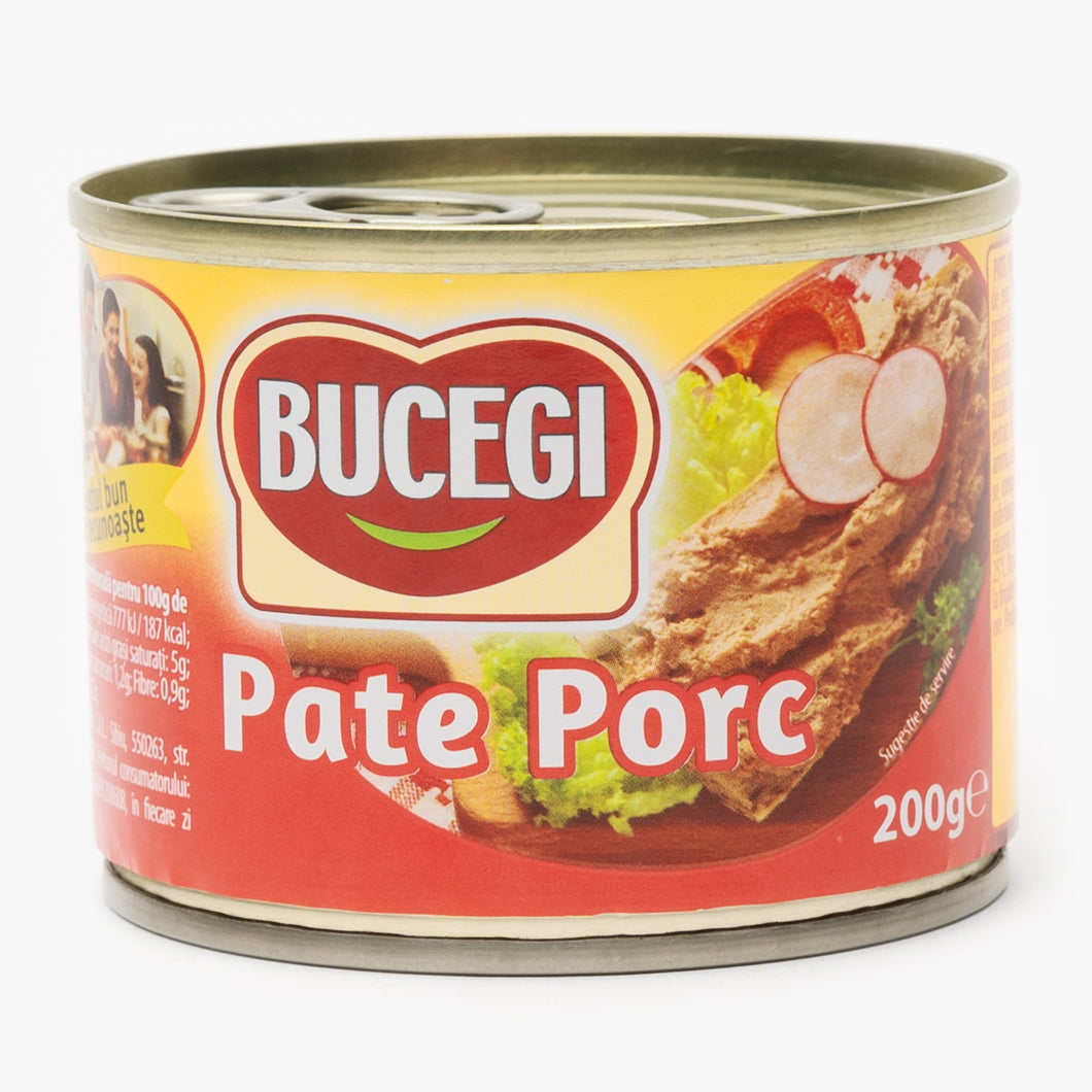 PATE FICAT DE PORC BUCEGI 200G