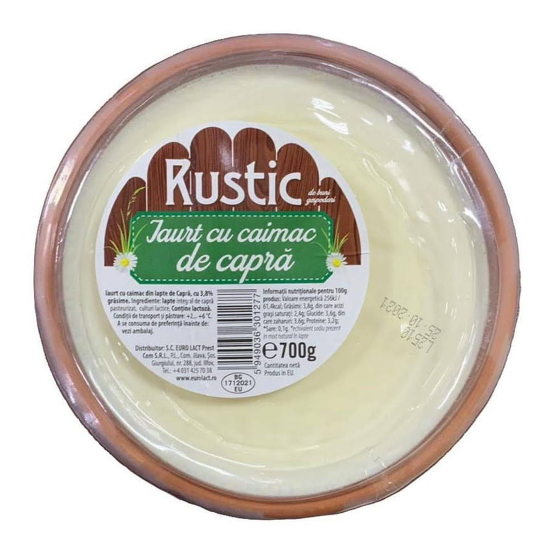 IAURT RUSTIC CU CAIMAC DE CAPRA 700G