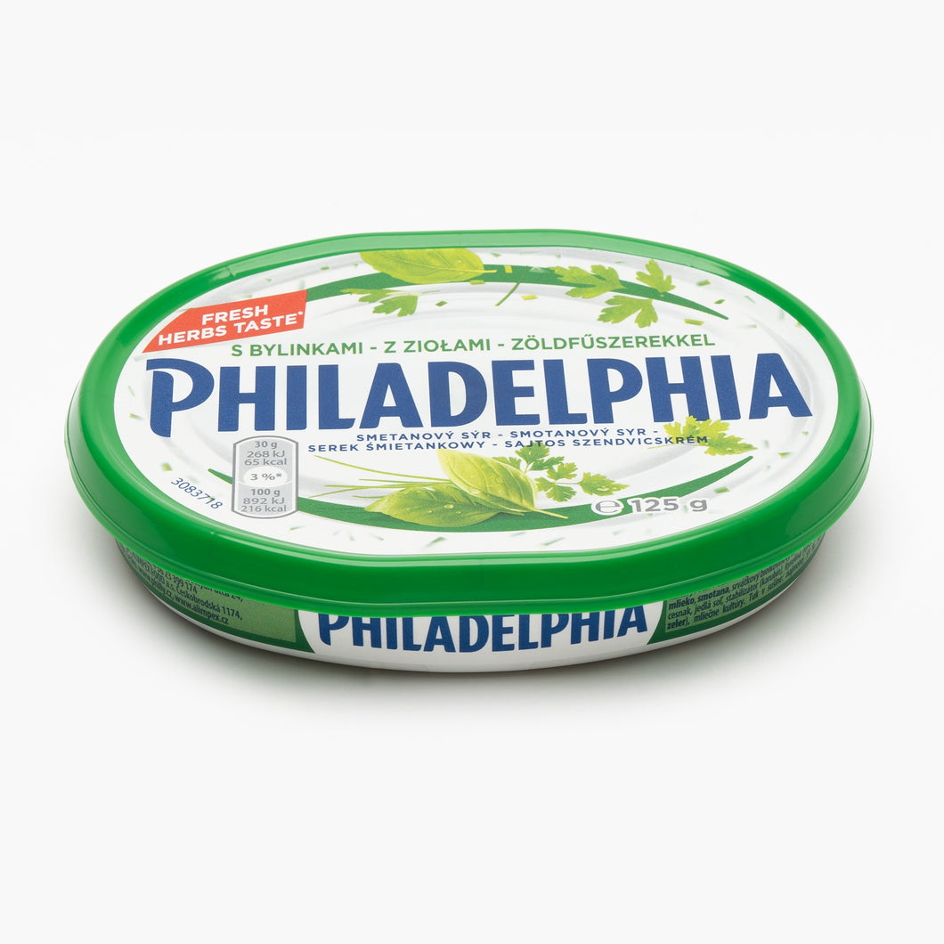 CREMA DE BRANZA PHILADELPHIA  VERDEATA 125G