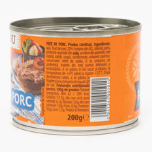 Încarcă imaginea în vizualizatorul Galerie, PATE FICAT DE PORC SADU 200G
